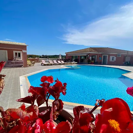 Апарт-отель Paradiso Corfu Sea View With Pool In Ипсос