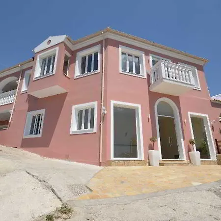 Апарт-отель Paradiso Sea View And Pool Corfu Ипсос