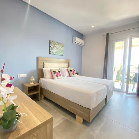 Paradiso Corfu Sea View With Pool In Apartmanhotel Ípszosz